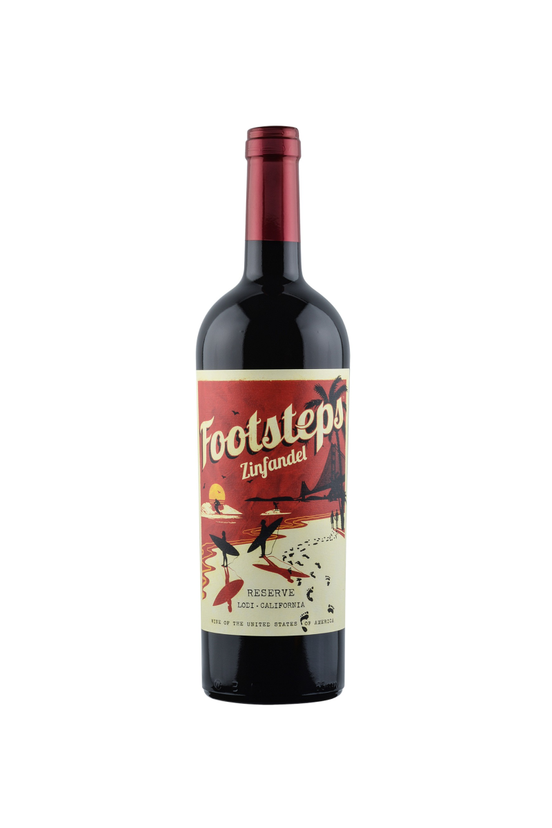 FOOTSTEPS ZINFANDEL RESERVE wino usa czerwone wytrawne