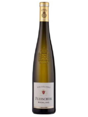 Fleischer Alsace AOP Riesling wino francuskie białe półwytrawne