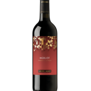 Giordano Merlot wino włoskie czerwone wytrawne