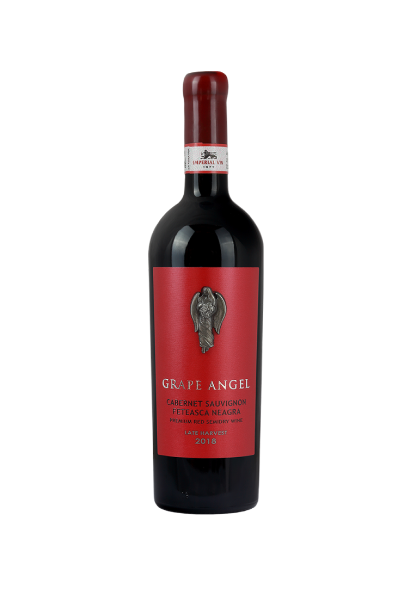 Grape Angel Cabernet Sauvignon - Feteasca Neagra wino mołdawskie czerwone półwytrawne