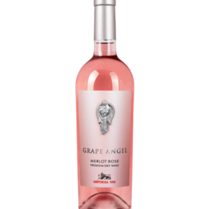 Grape Angel Merlot Rose wino mołdawskie różowe wytrawne