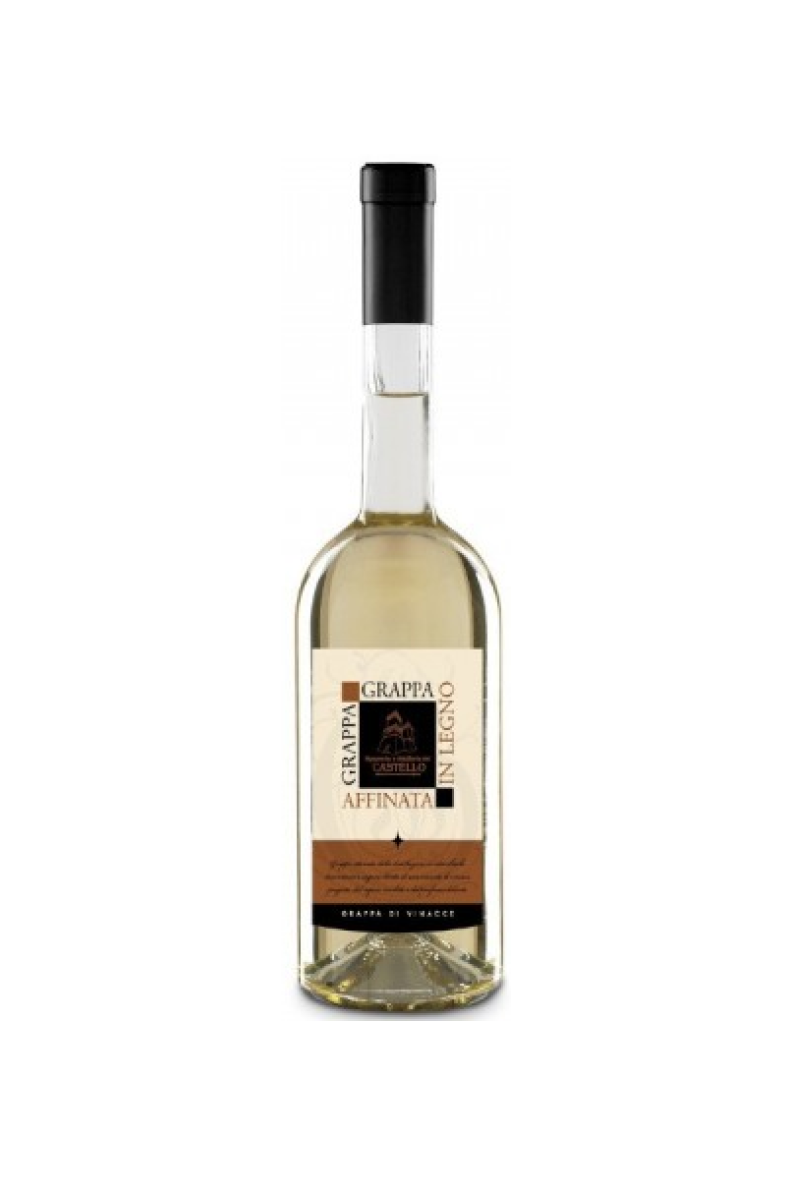 Grappa Affinata in Legno Castello włoska grappa