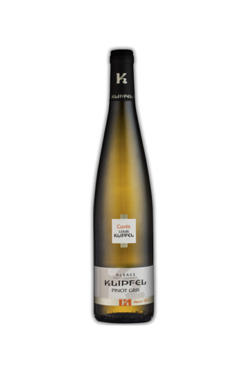 Klipfel Alsace AOP Pinot Gris wino francuskie białe półwytrawne