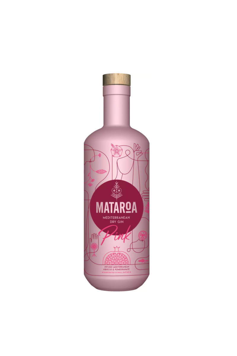 Mataroa Pink Gin grecki gin