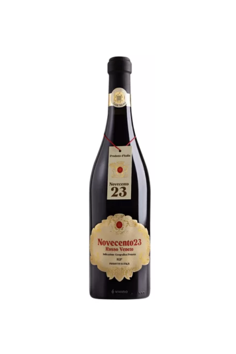 Novecento 23 Rosso Veneto wino włoskie czerwone wytrawne