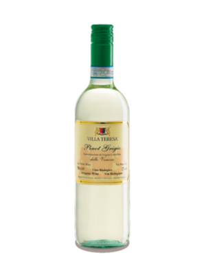 Pinot Grigio Biologico Villa Teresa DOC delle Venezie wino włoskie białe półwytrawne