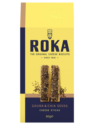 ROKA PALUSZKI SEROWE GOUDA Z CHIA 80 G