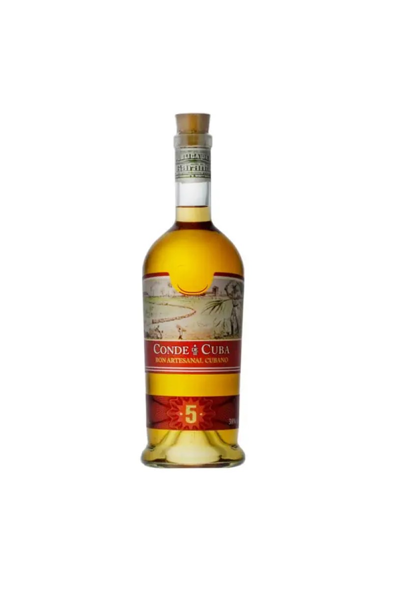 RUM CONDE DE CUBA 5 YEARS kubański rum