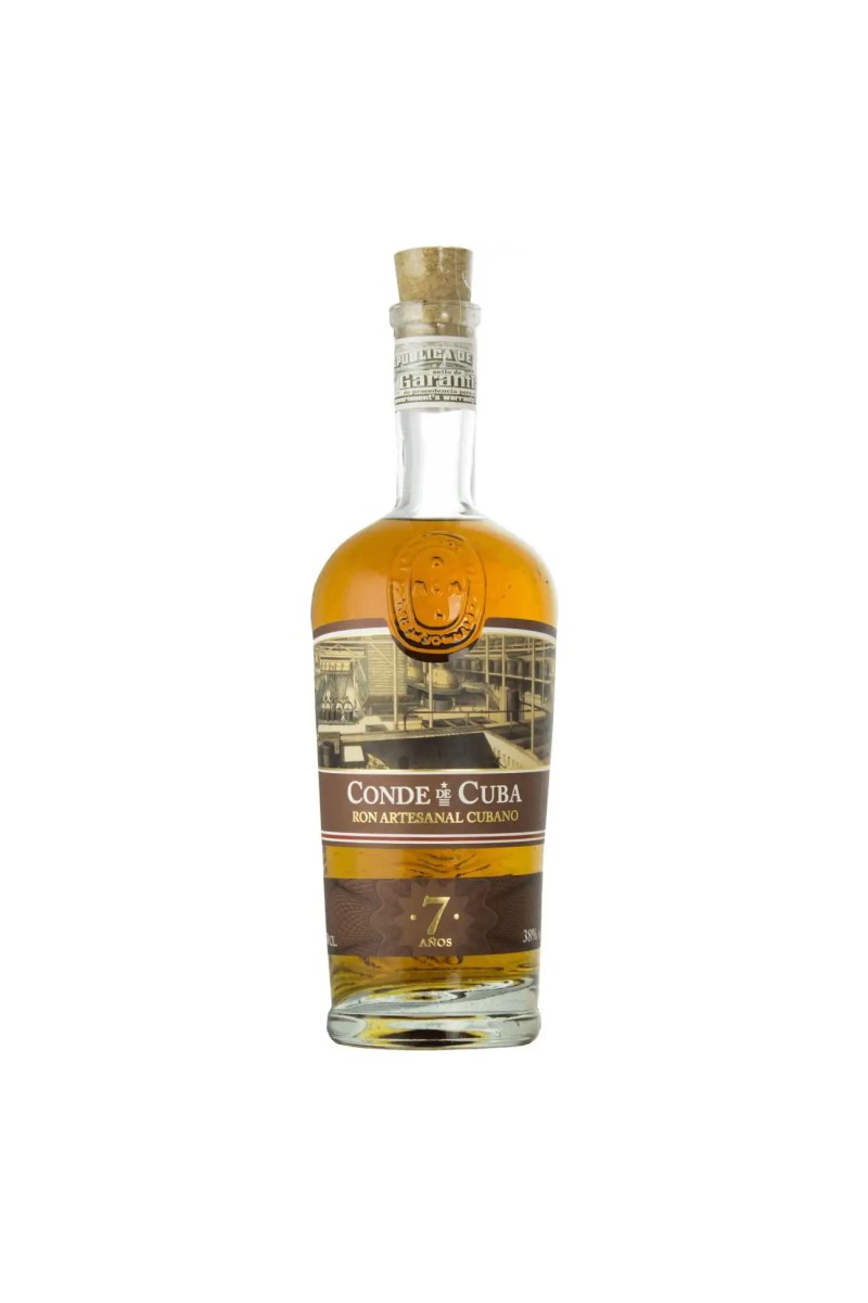 RUM CONDE DE CUBA 7 YEARS kubański rum