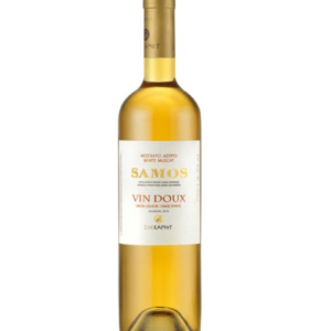 Samos Vin Doux Muscat wino greckie białe słodkie