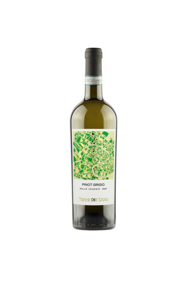 Terre Dei Dogi Pinot Grigio wino włoskie białe wytrawne