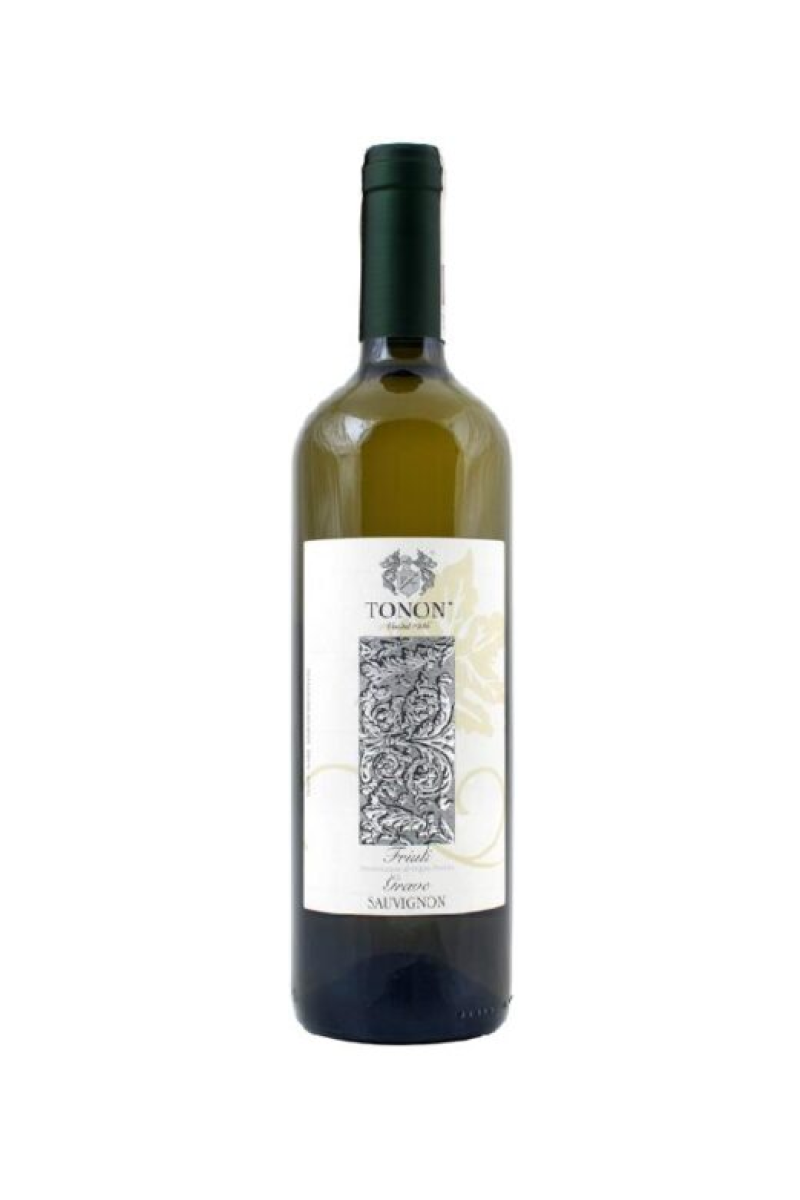 Tonon Sauvignon D.O.T. Grave del Friuli wino włoskie białe wytrawne