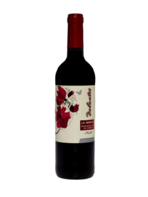 Volantis Merlot Medium Dry DO La Mancha wino hiszpańskie czerwone półwytrawne