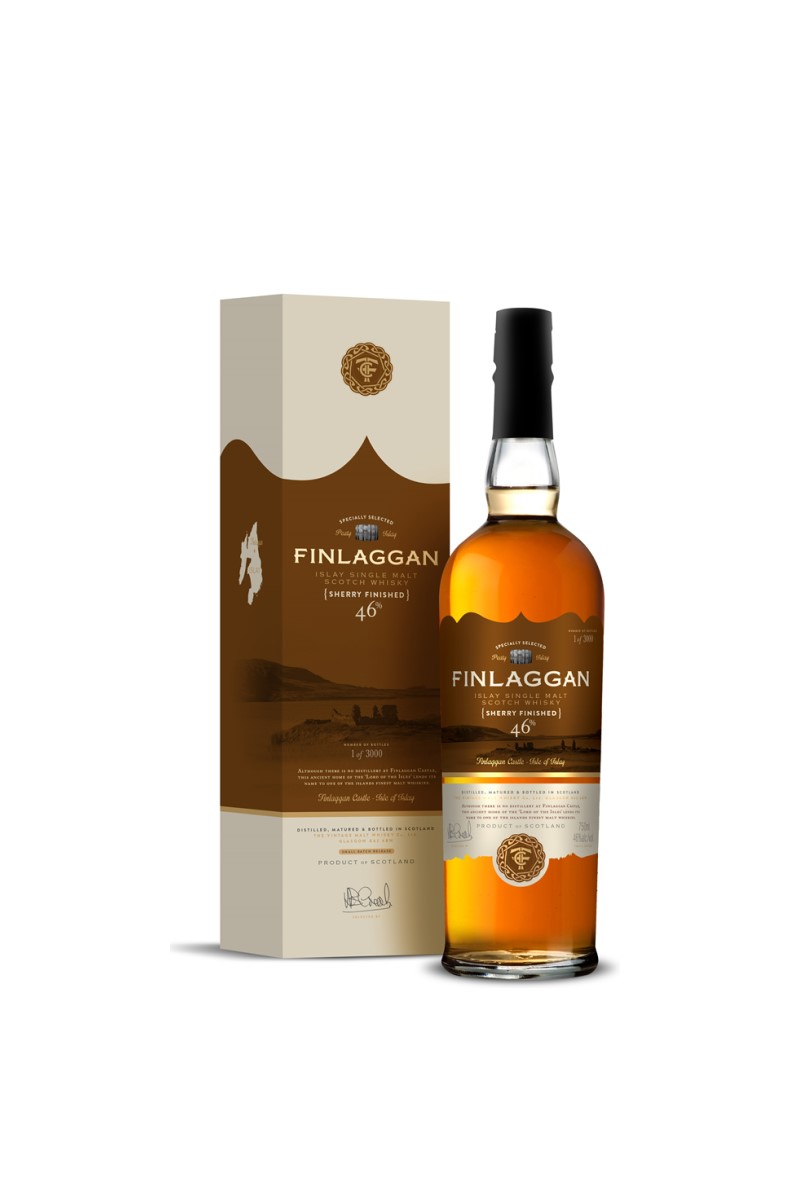 WHISKY FINLAGGAN SHERRY FINISH szkocka whisky