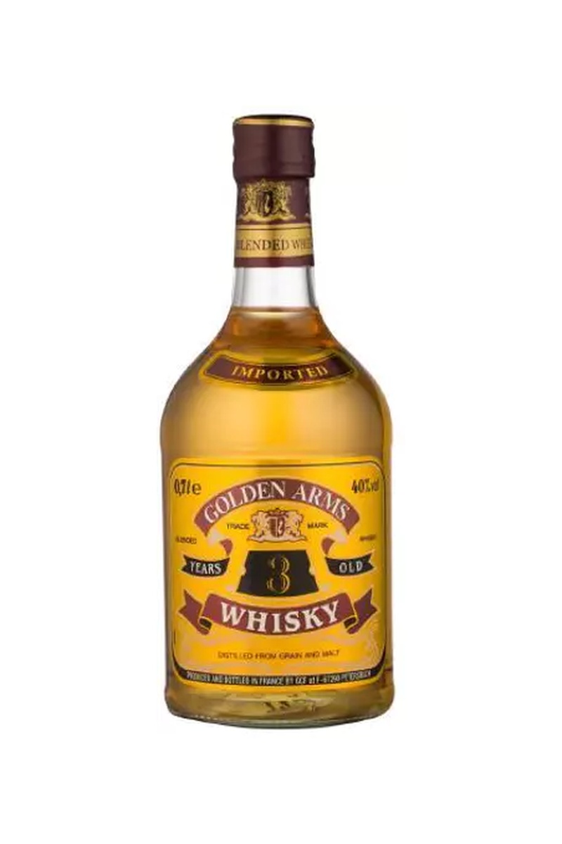 Golden Arms 3 ANS Blended whisky Francja 40 700ml
