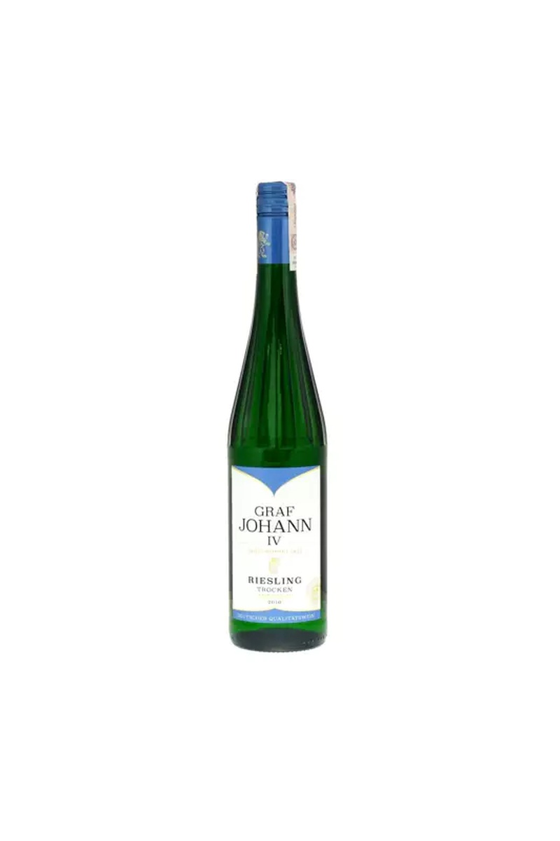 Graf_Johann_Riesling_Trock_hiszpańskie_białe_wytrawne