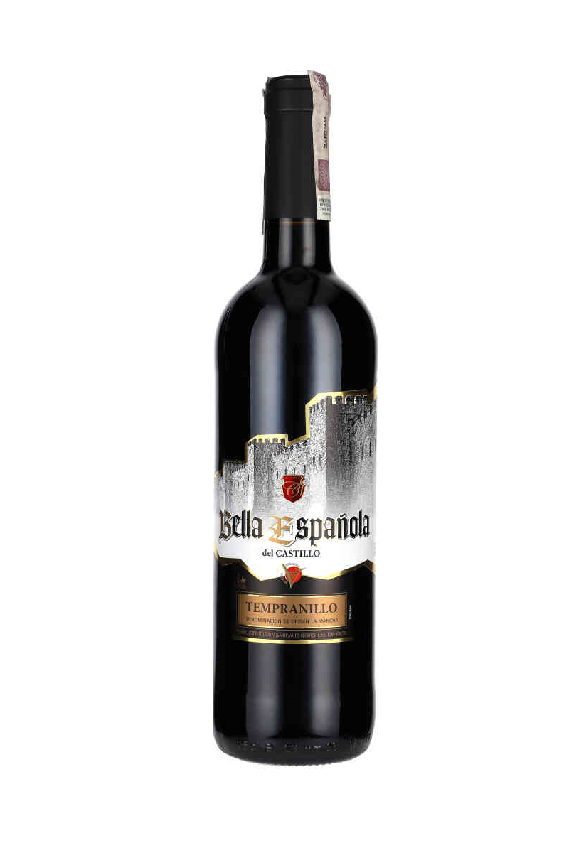 bella espanola tempranillo czerwone wytrawne