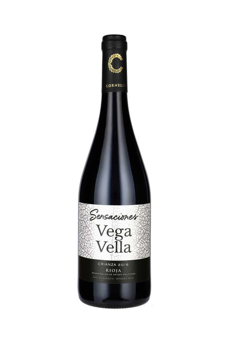 cornelio vega vella red crianza hiszpania czerwone wytrawne