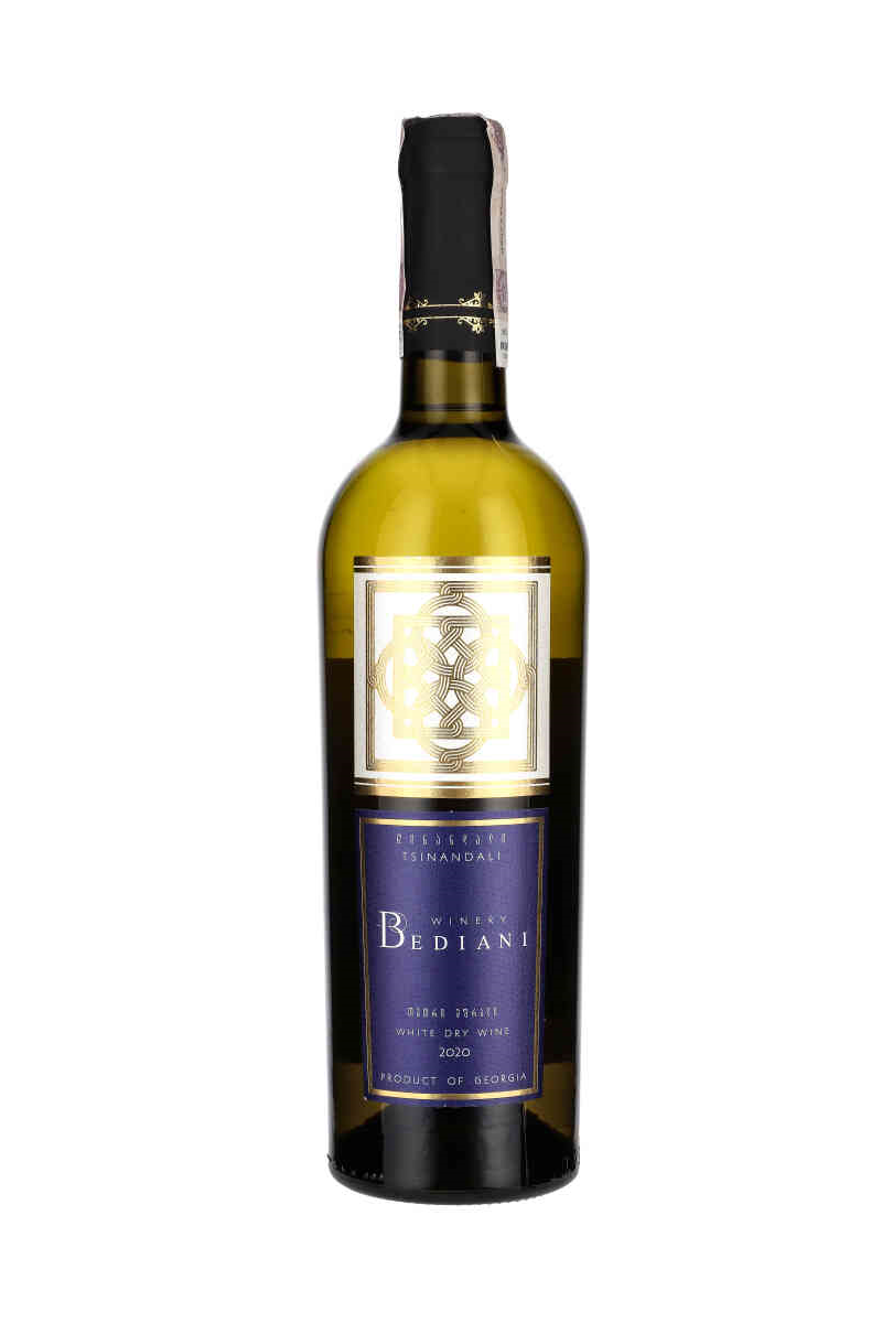 Bediani Tsinandali wino gruzinskie biale wytrawne