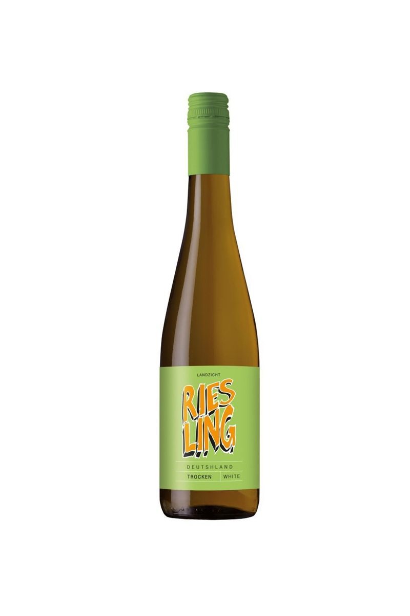 ZGM QW Pfalz Riesling Trock wino niemieckie biale wytrawne