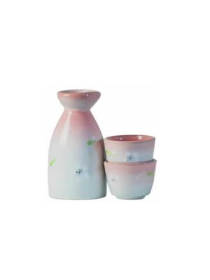 22 JADE TEMPLE Zestaw porcelanowy do Sake
