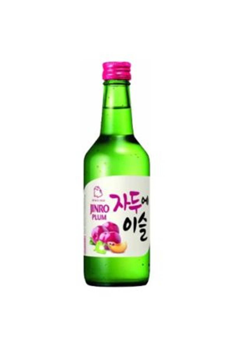JINRO Soju, Chamisul Śliwka Korea południowa bezbarwne wytrawne
