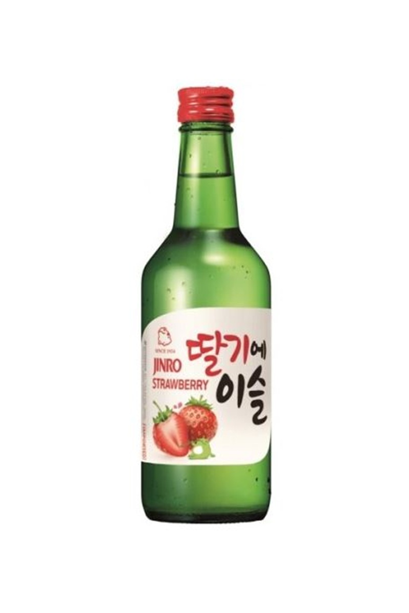 JINRO Soju, Chamisul Truskawka Korea bezbarwne wytrawne