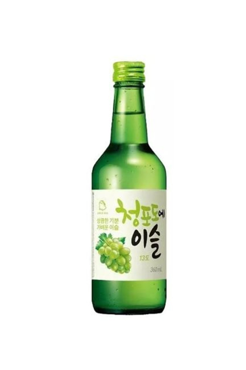 JINRO Soju, Chamisul Winogrono Korea południowa bezbarwne wytrawne