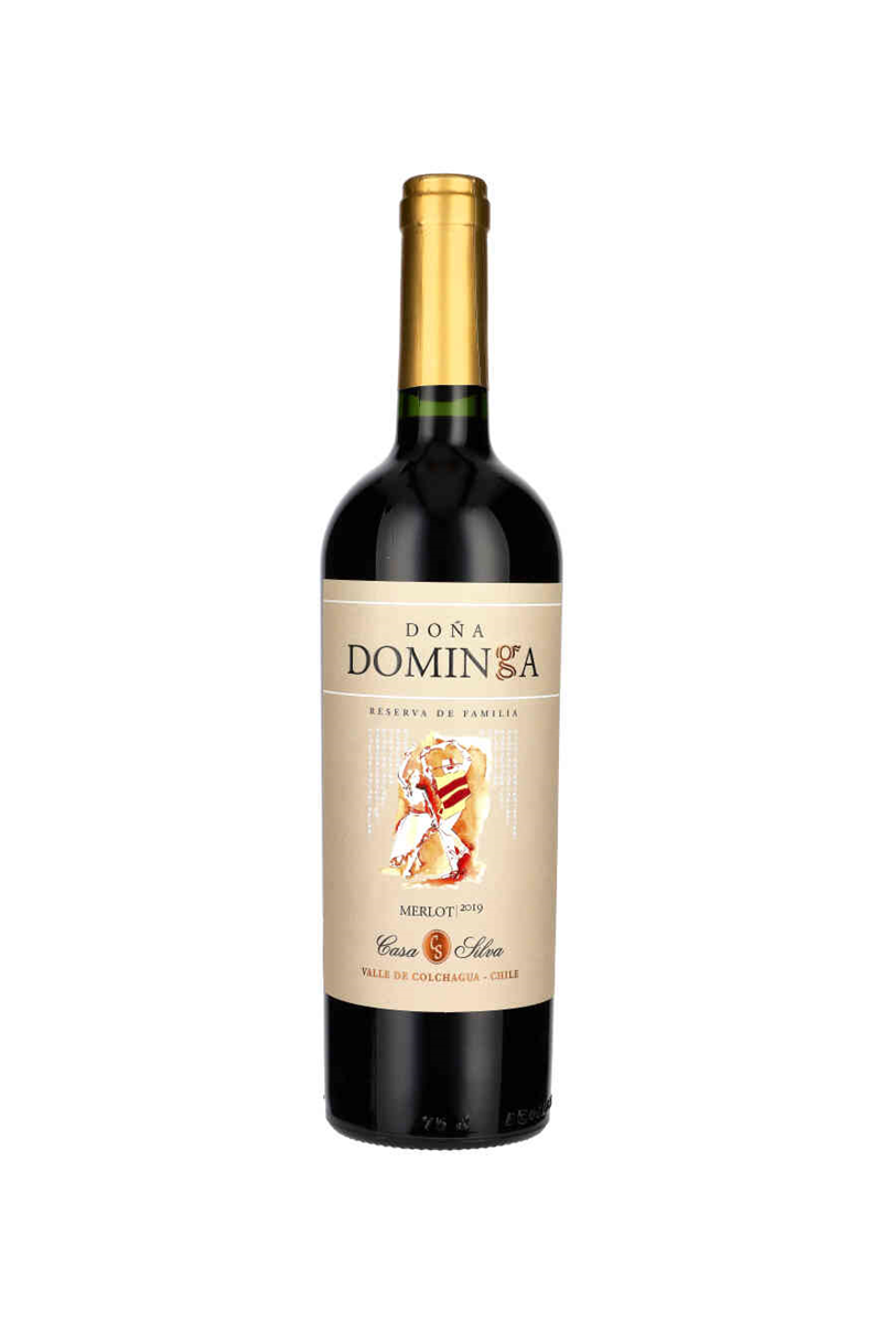 Dona Dominga Reserva Merlot wino chilijskie czerwone wytrawne