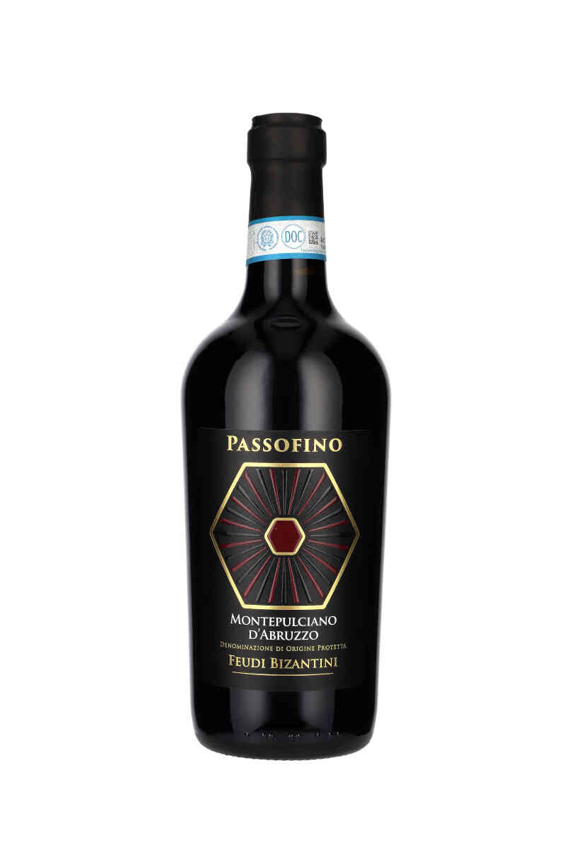 F. Bizantini Passofino Monte.D'Ab wino włoskie czerwone wytrawne