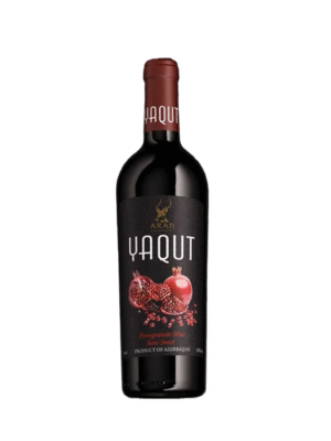 yaqut pomegranate z granatu wino półsłodkie czerwone azerskie