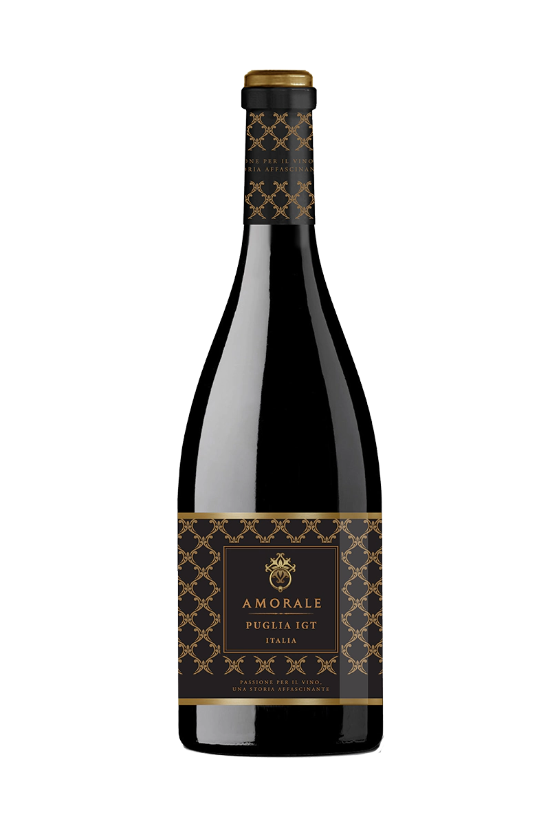 amorale puglia cantine terre collina wino Włochy czerwone półwytrawne