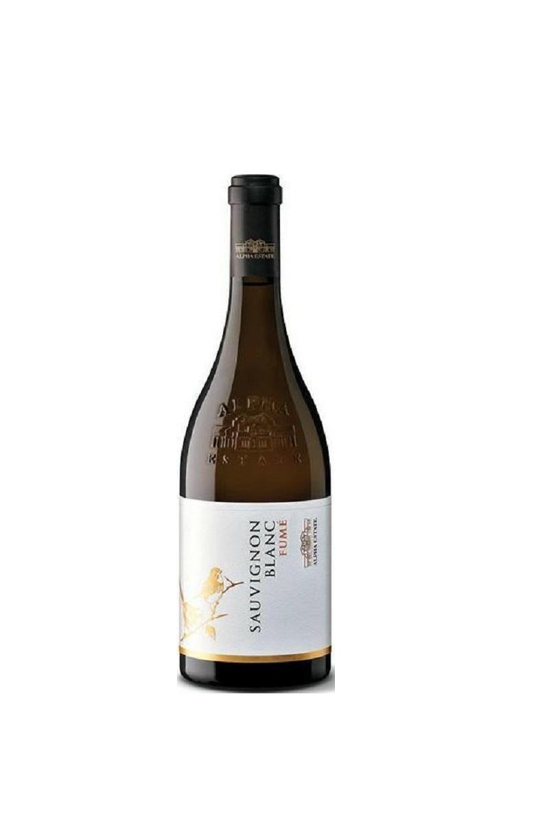 alpha estate sauvignon blanc fume wino Grecja białe wytrawne