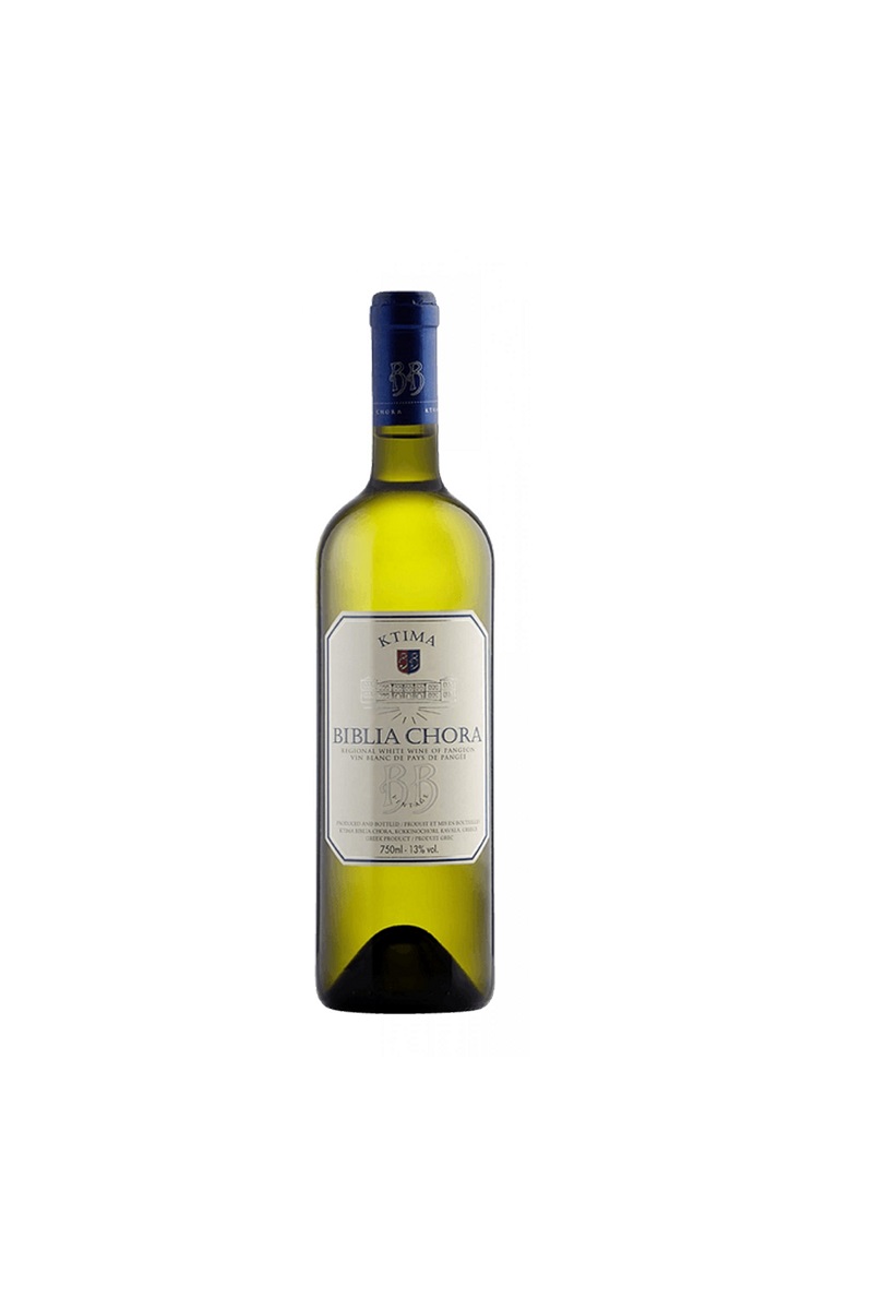biblia chora white blend wino Grecja białe wytrawne