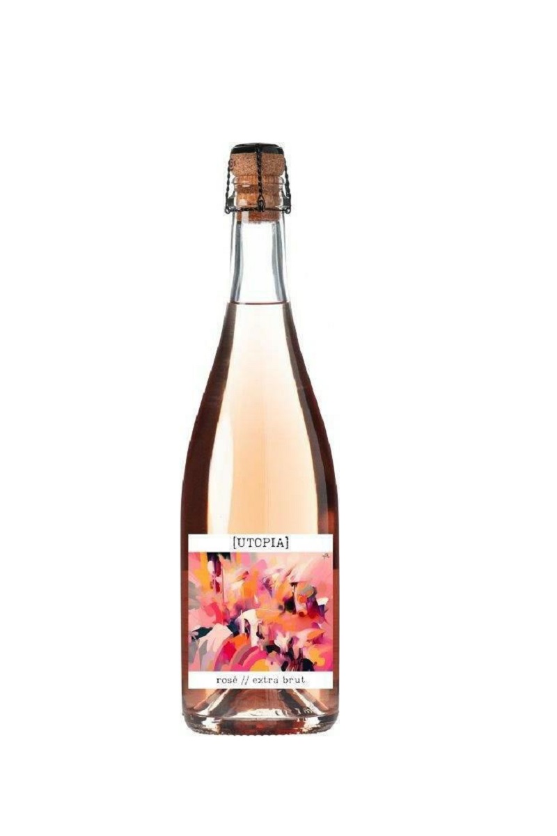 antech utopia rose extra brut wino Francja różowe musujące