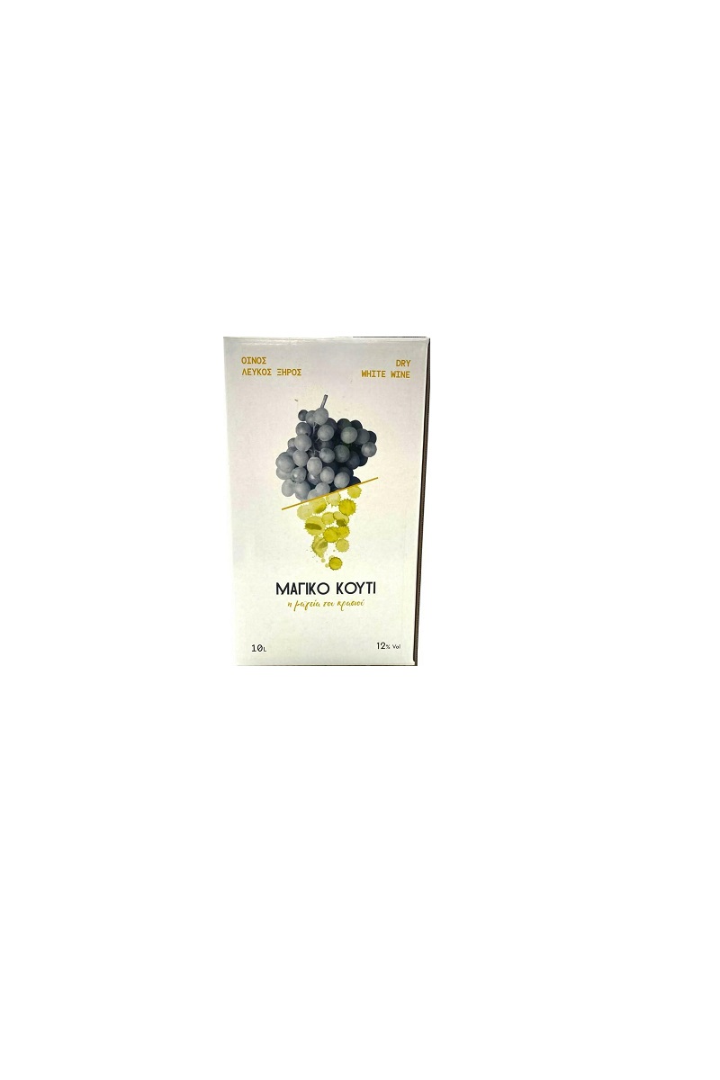 magic box white 10l bib wino Grecja biale wytrawne
