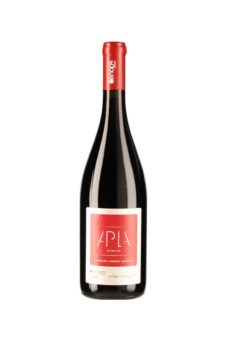 oenops apla red wino Grecja czerwone wytrawne